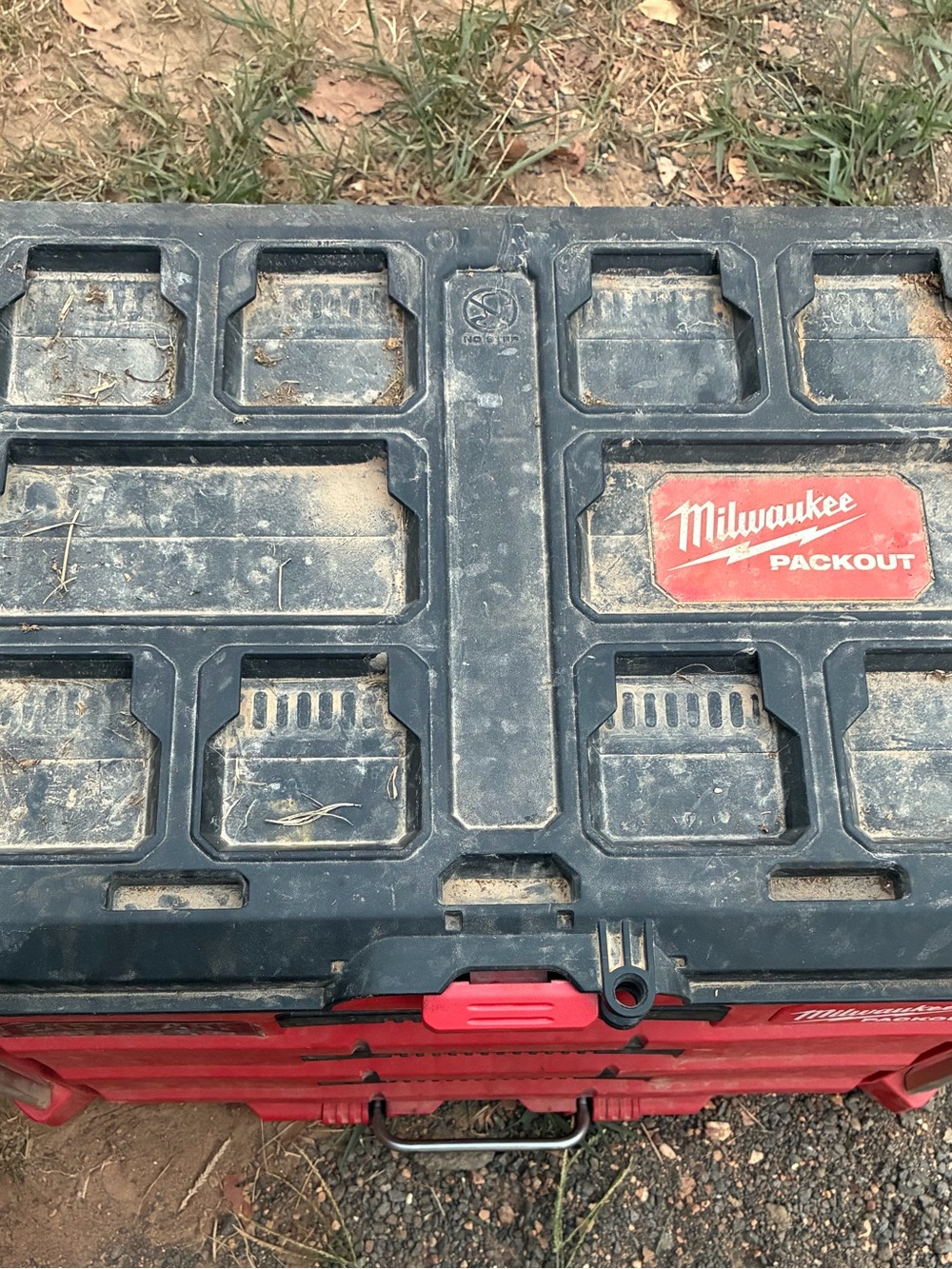 Milwaukee Packout Modular Tool Case in Black and Red